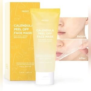 PROOT Calendula Peel Off Mask With Herbal Infused Brightening Ser NEW